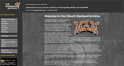 Desktop Screenshot of manband-archive.com